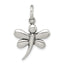 Sterling Silver Antiqued Dragonfly Pendant
