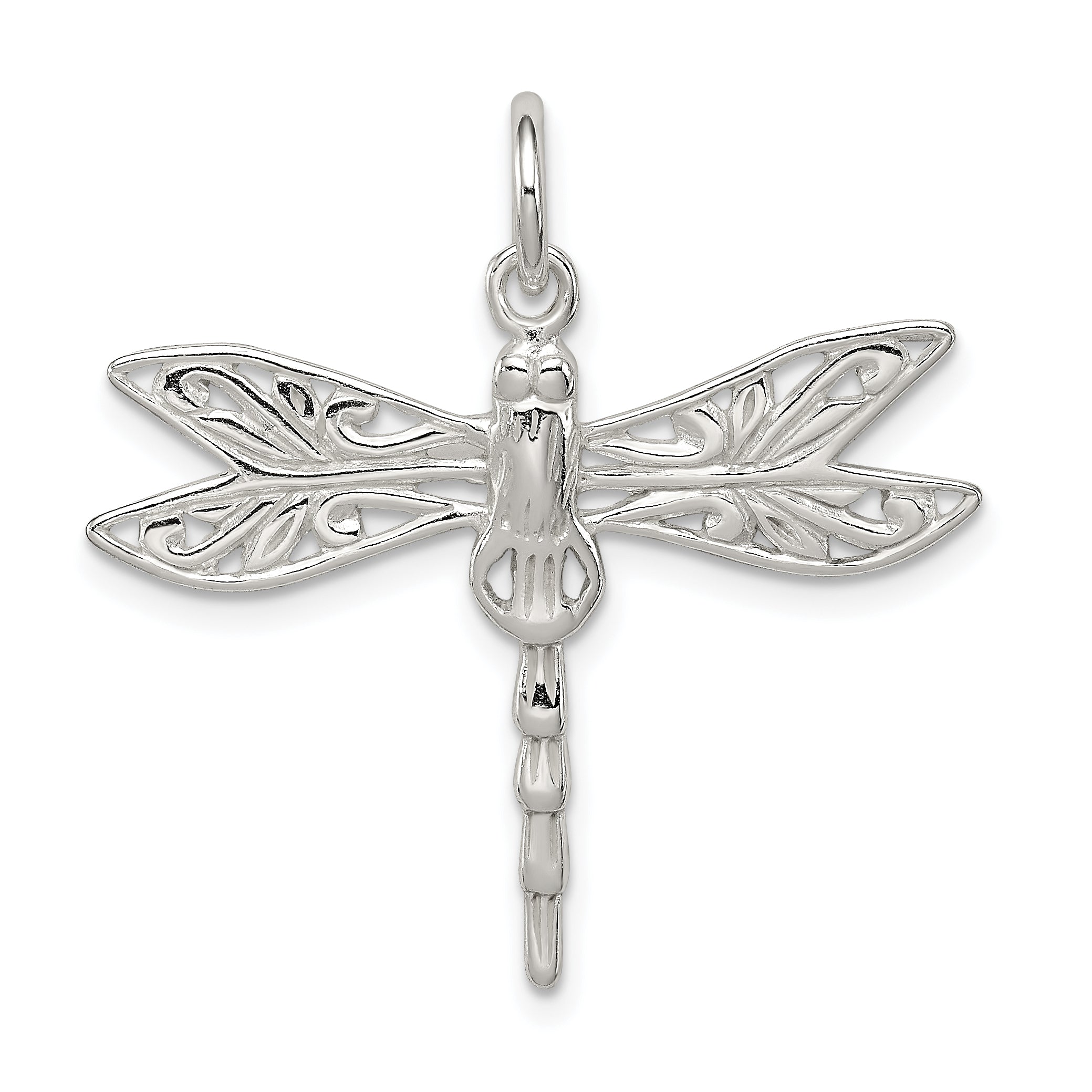 Sterling Silver Dragonfly Charm Main image