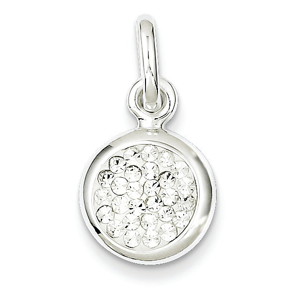 Sterling Silver Stellux Crystal Pendant