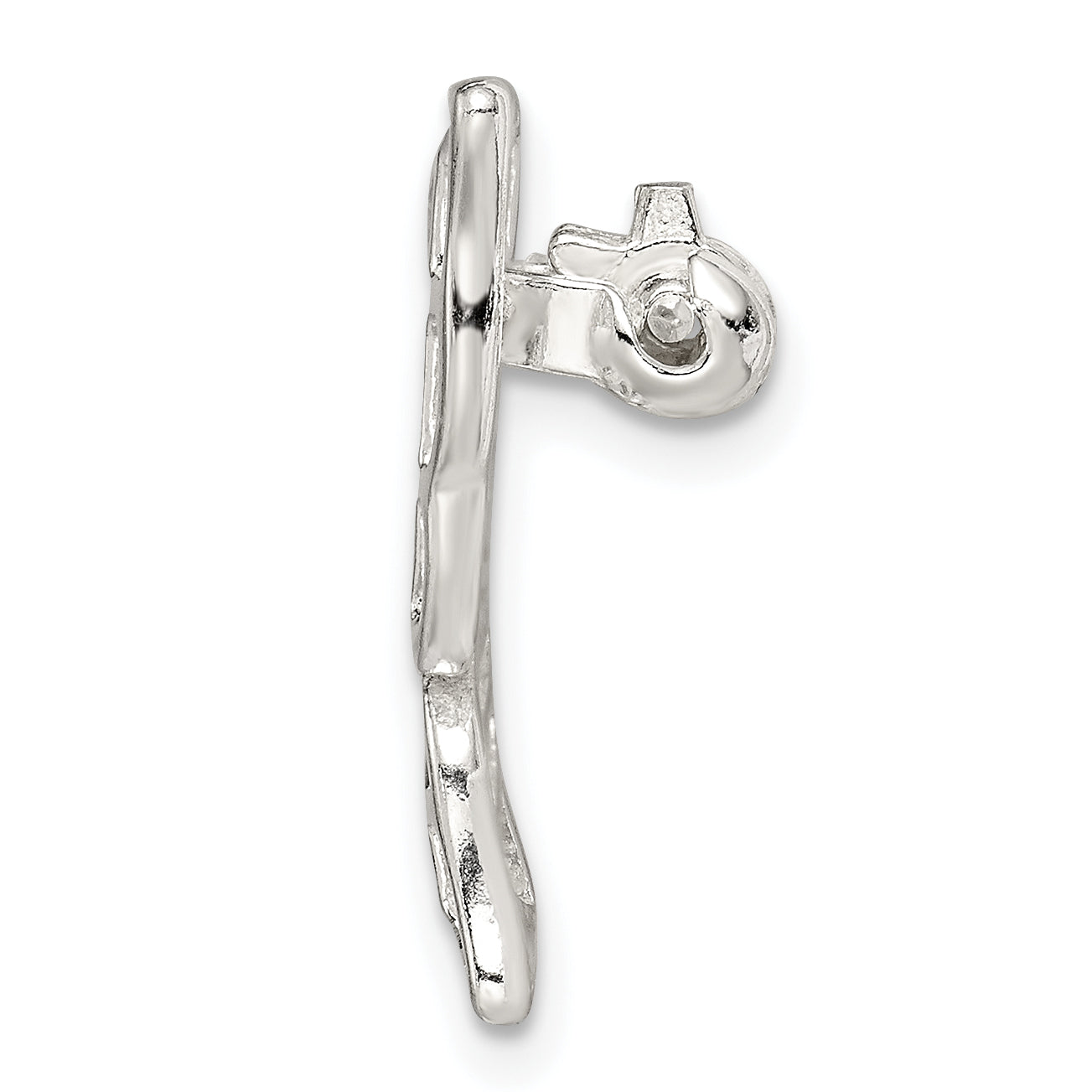 Sophia Jewelers Sterling Silver Butterfly Brooch with Polished Finish Secondary image