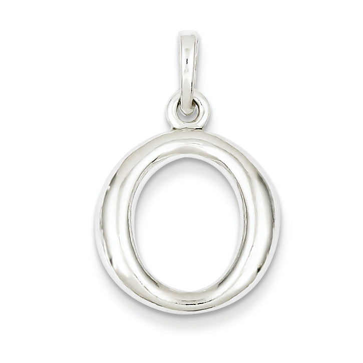 Sterling Silver Round Polished Pendant