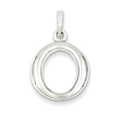 Sterling Silver Round Polished Pendant