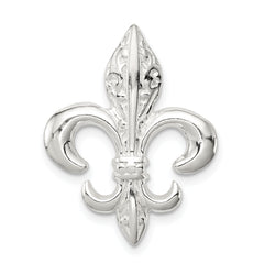 Sterling Silver Fleur De Lis Slide