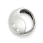 Sterling Silver Rhodium Plated CZ Pendant