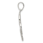 Sterling Silver Polished Love Heart Pendant