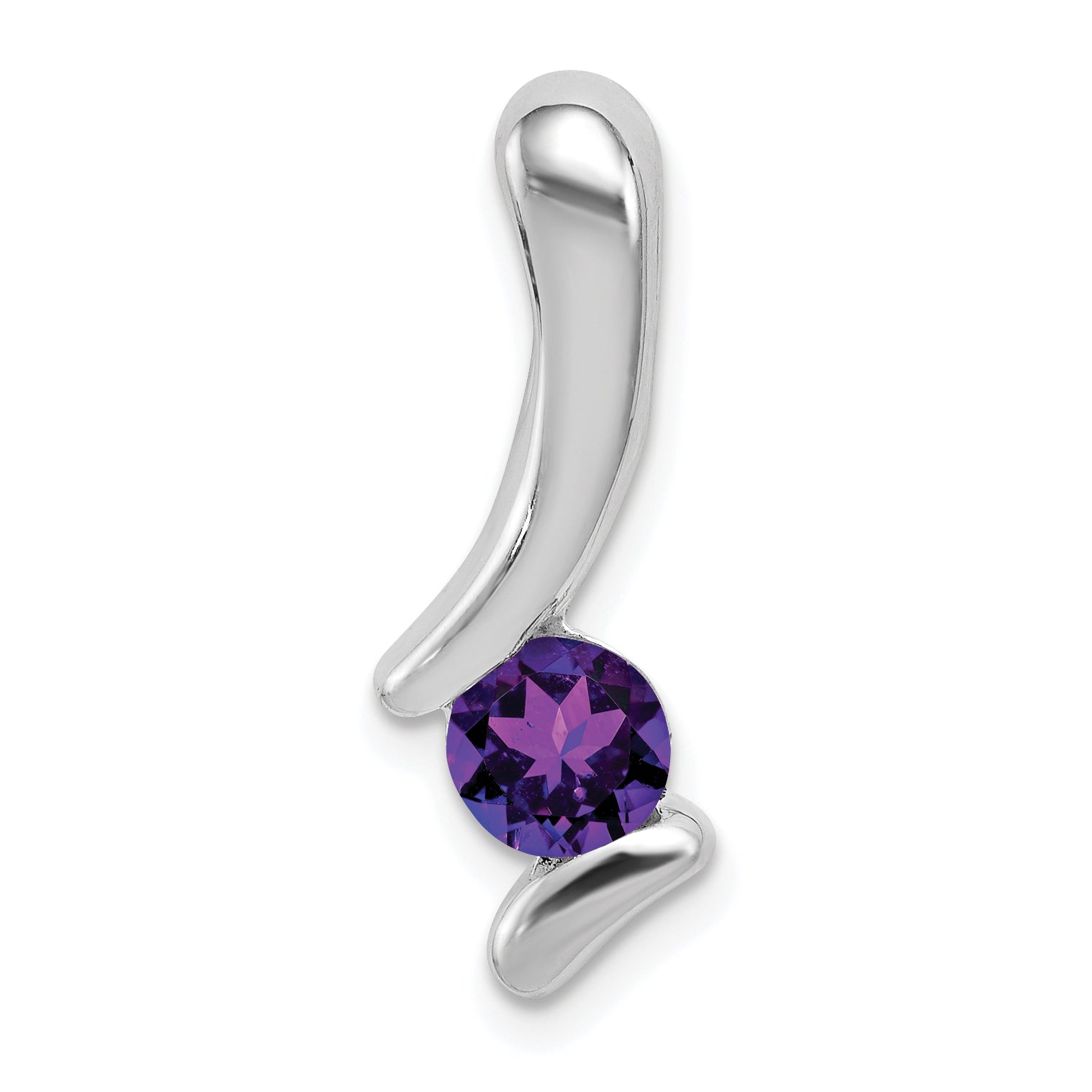 Sterling Silver Amethyst Pendant Main image
