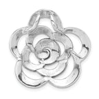 Sterling Silver Marcasite Flower Pendant