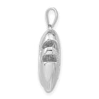Sterling Silver CZ Heart Pendant