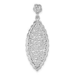 Sterling Silver CZ Pendant