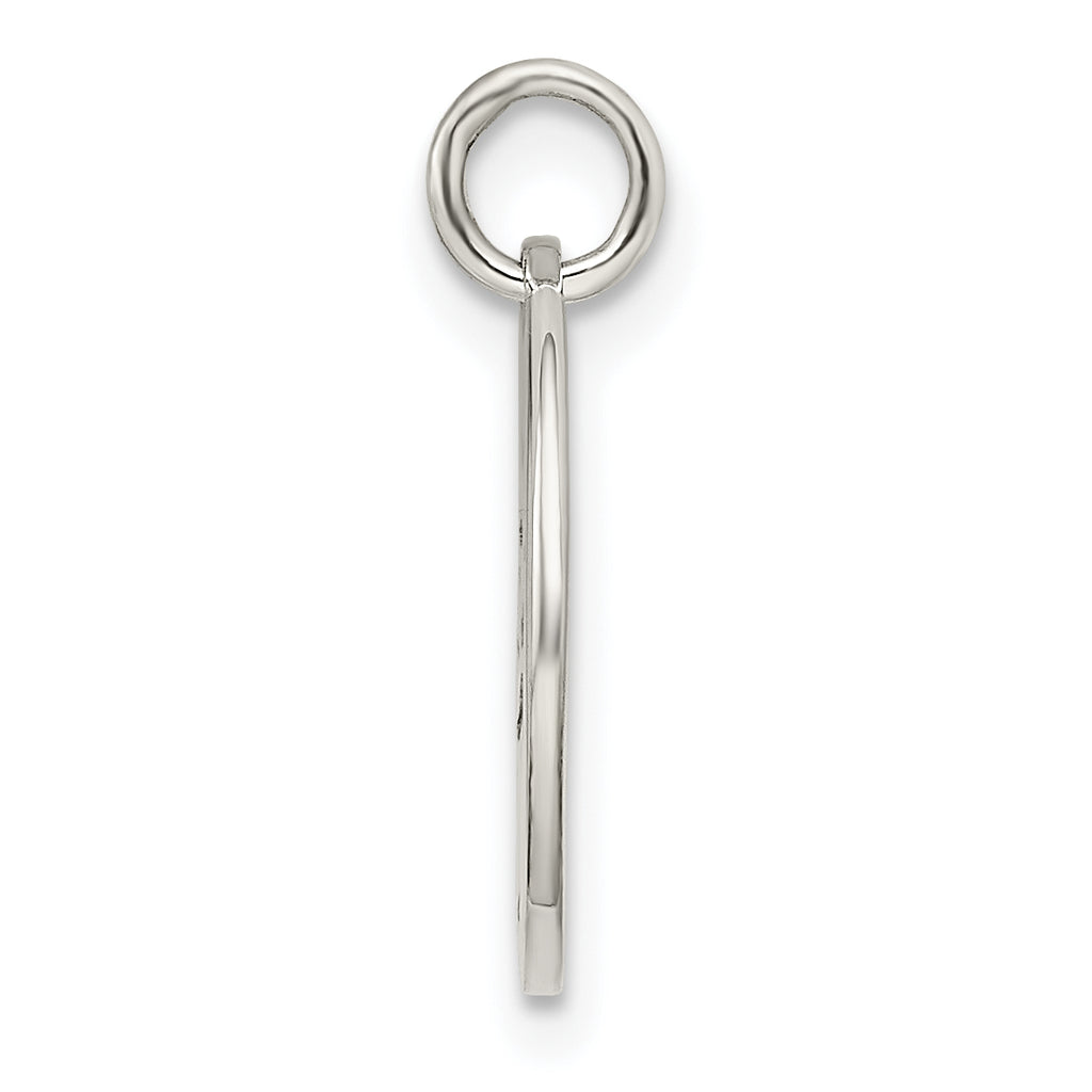 Sterling Silver Polished Tree Cut-out Charm