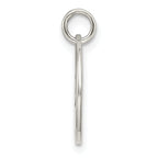 Sterling Silver Polished Tree Cut-out Charm