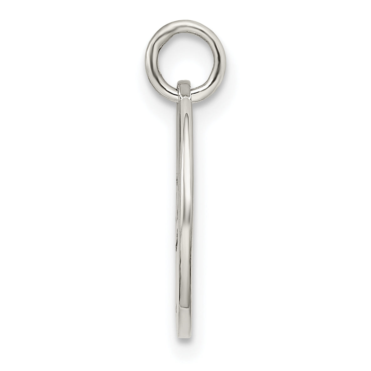 Sterling Silver Polished Tree Cut-out Charm