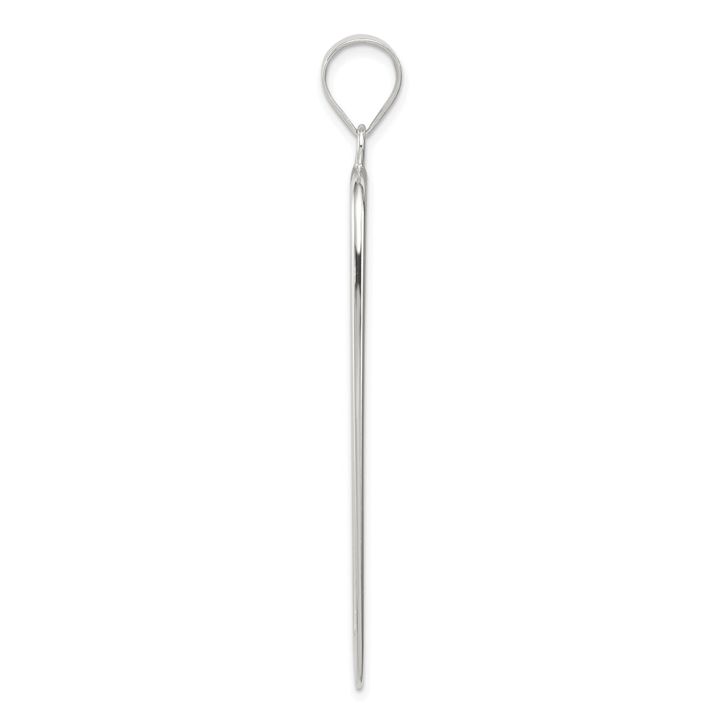 Sterling Silver Rectangle Pendant
