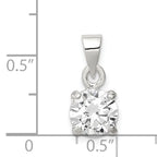 Sterling Silver CZ Pendant
