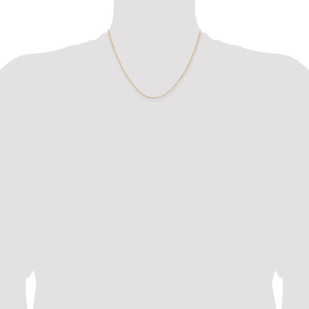Sophia Jewelers 925 Sterling Silver Flash Gold Curb Chain Necklace 16 Polished Finish