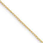 Sterling Silver Flash Gold-plated Curb Chain
