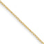 Sterling Silver Flash Gold-plated Curb Chain
