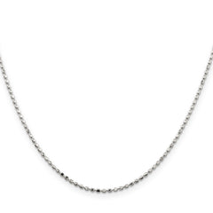 Sophia Jewelers Sterling Silver 925 Women's Polished Beaded Chain Necklace