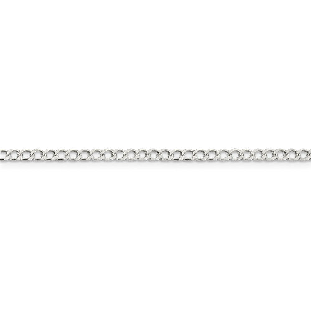 Sterling Silver 2.80mm Wide Curb Chain