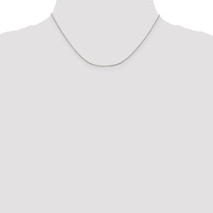 Sophia Jewelers Sterling Silver 925 Mirror Box Chain Necklace Elegant Diamond-Cut Finish