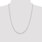 Twisted Serpentine Chain Necklace in Sterling Silver, 1.8mm