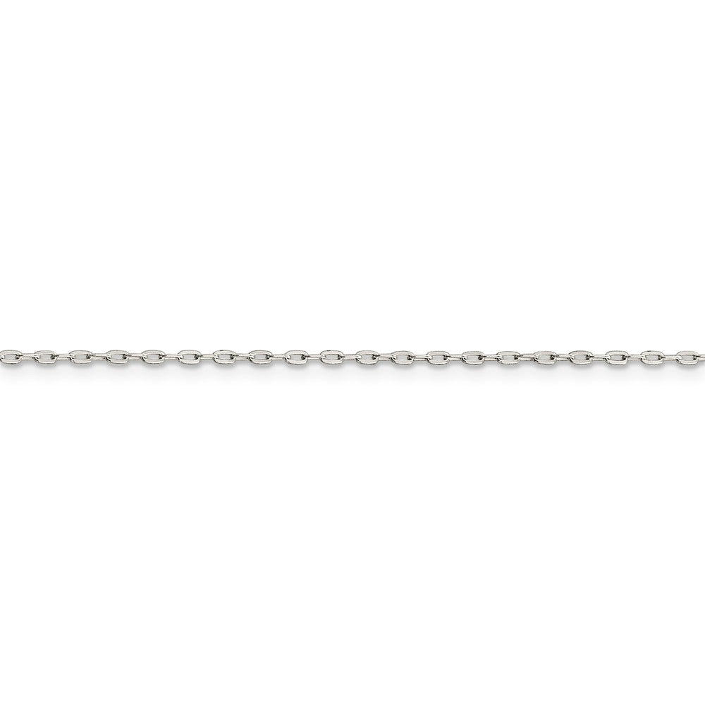 Sophia Jewelers Sterling Silver 925 Polished Pendant Chain Necklace 18
