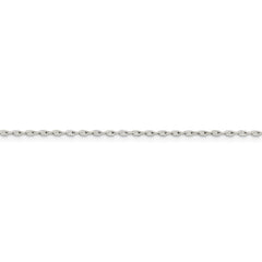 Sophia Jewelers Sterling Silver 925 Polished Pendant Chain Necklace 18