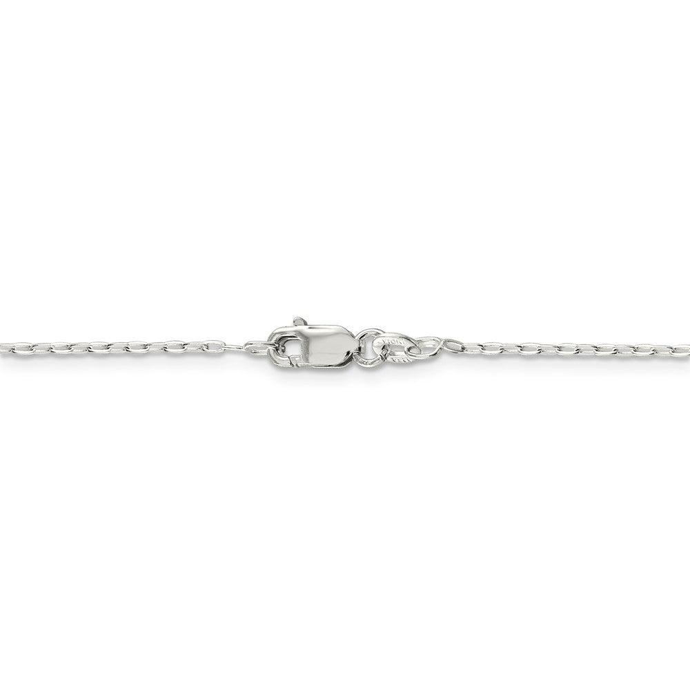 Sophia Jewelers Sterling Silver 925 Polished Pendant Chain Necklace 18