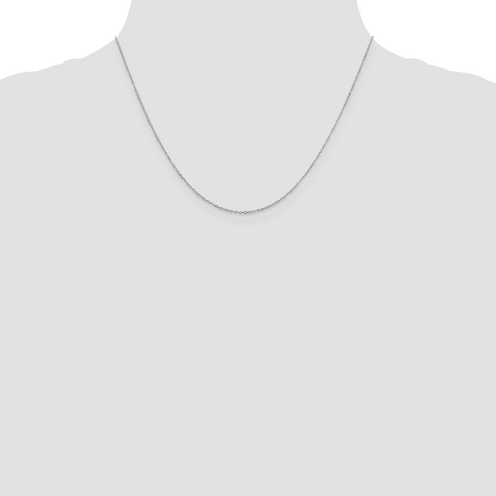 Sterling Silver 1.10mm Cable Chain