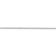 Sophia Jewelers Sterling Silver Diamond-Cut Cable Necklace 18 Polished