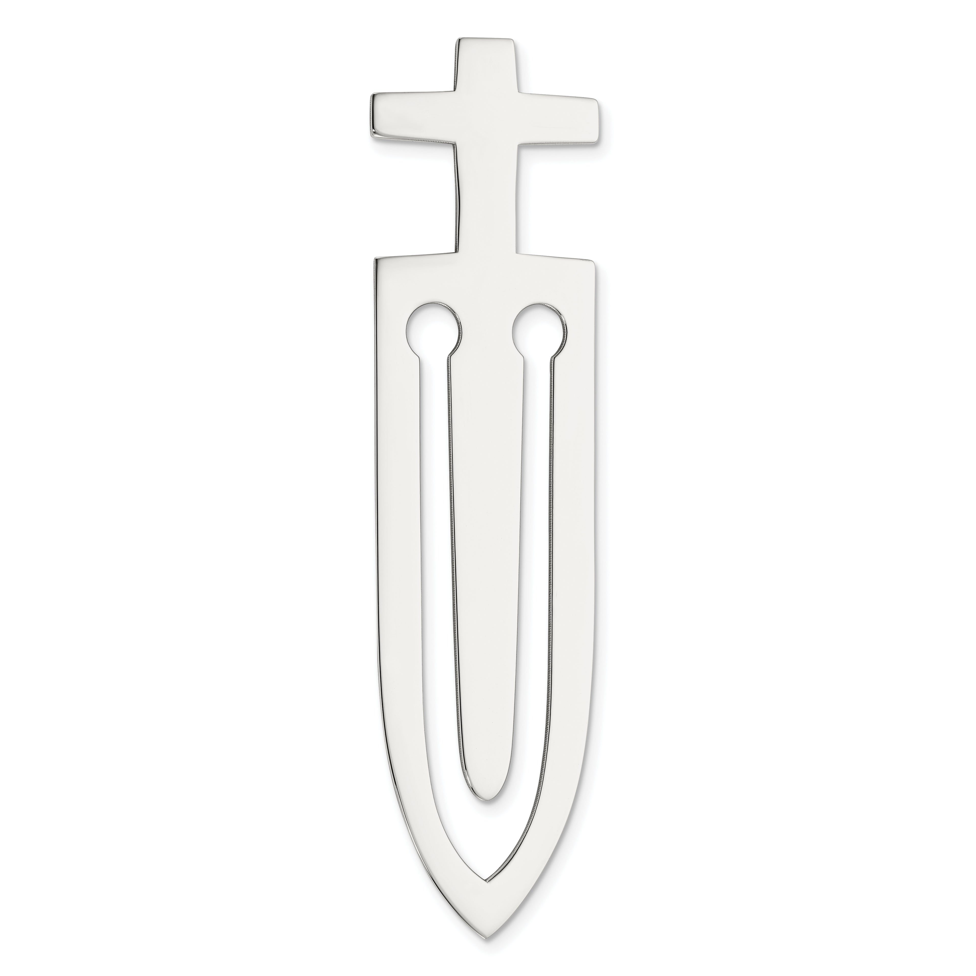 Sterling Silver Cross Book Mark