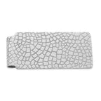 Sterling Silver 925 Men's Money Clip with Rhodium Polished Finish