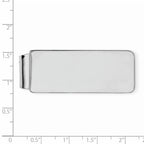 Sterling Silver Rhodium-plated Money clip