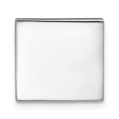 Sterling Silver Rhodium-plated Tie tac