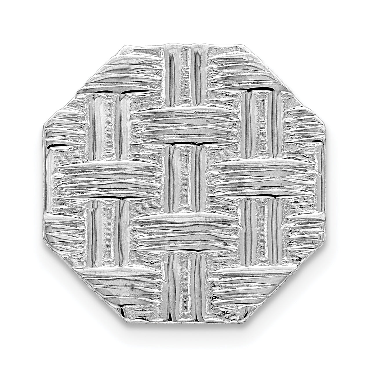 Sterling Silver Rhodium-plated Tie Tac Main image