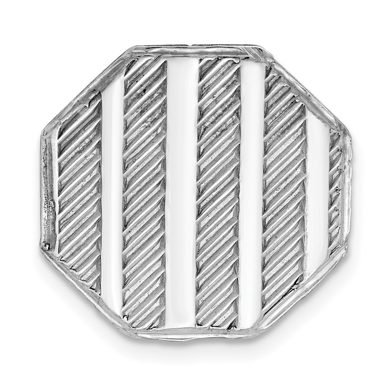 Sterling Silver Rhodium-plated Tie Tac Main image