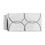 Men's Sterling Silver Rhodium-Plated Money Clip with Polished Engravable Finish