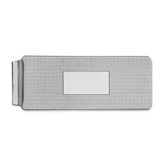 Sterling Silver Rhodium-plated Money Clip