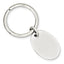 Sophia Jewelers Sterling Silver Rhodium Plated Engravable Men's Key Chain