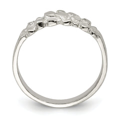 Sterling Silver Nugget Ring - 6