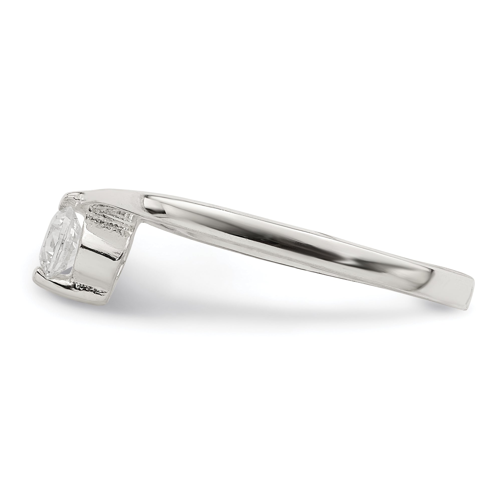 Sterling Silver CZ Toe Ring