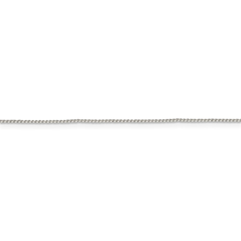 Sophia Jewelers Sterling Silver 18" Polished Franco Chain Necklace