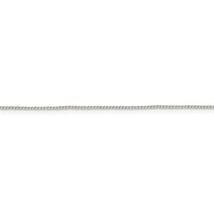 Sophia Jewelers Sterling Silver 18" Polished Franco Chain Necklace