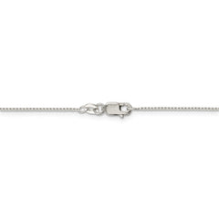 Sophia Jewelers Sterling Silver 18" Polished Franco Chain Necklace