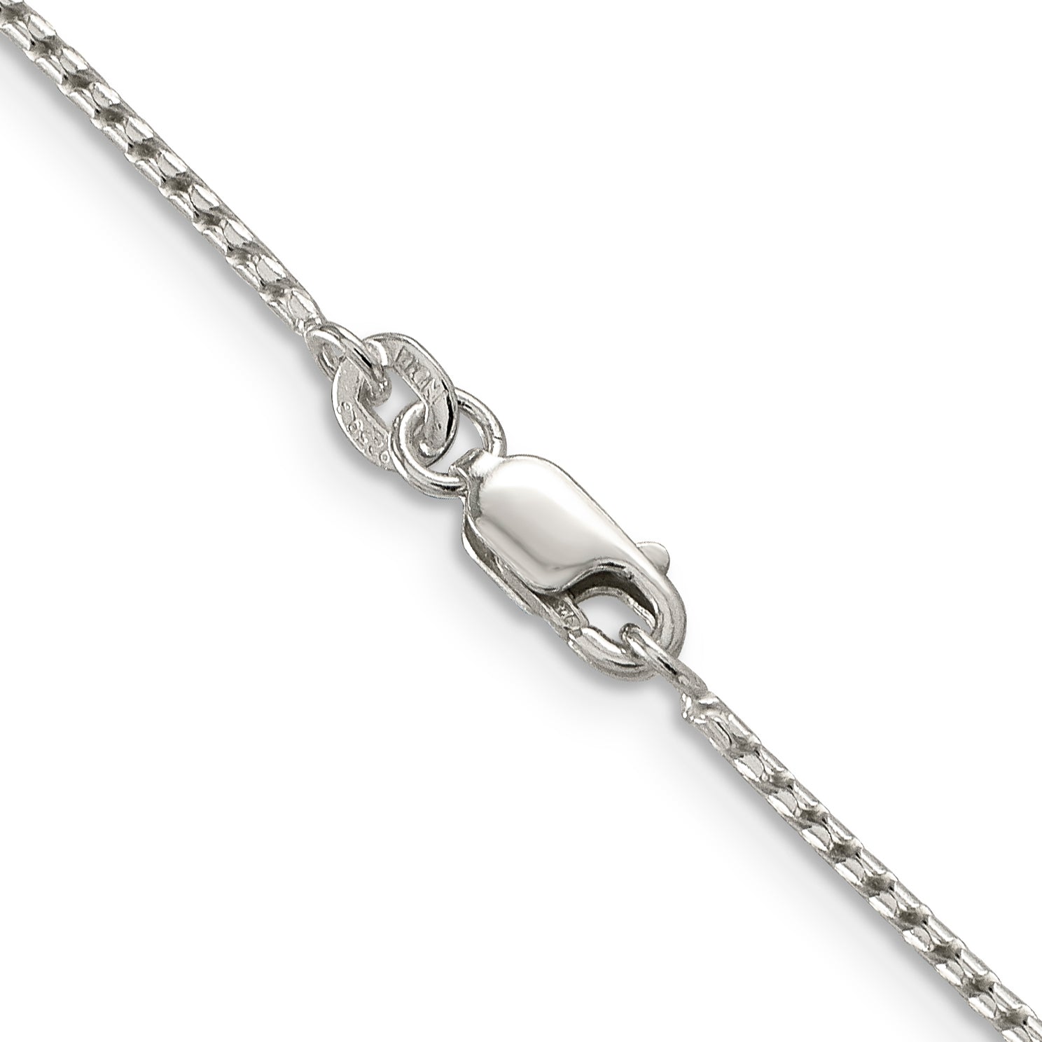 Sophia Jewelers Sterling Silver 925 Franco Chain Necklace Polished Finish