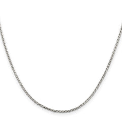 Sophia Jewelers Sterling Silver 925 Franco Chain Necklace Polished Elegance for Women