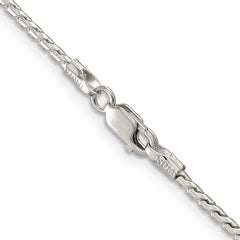 Sterling Silver 1.75mm Round Franco Chain