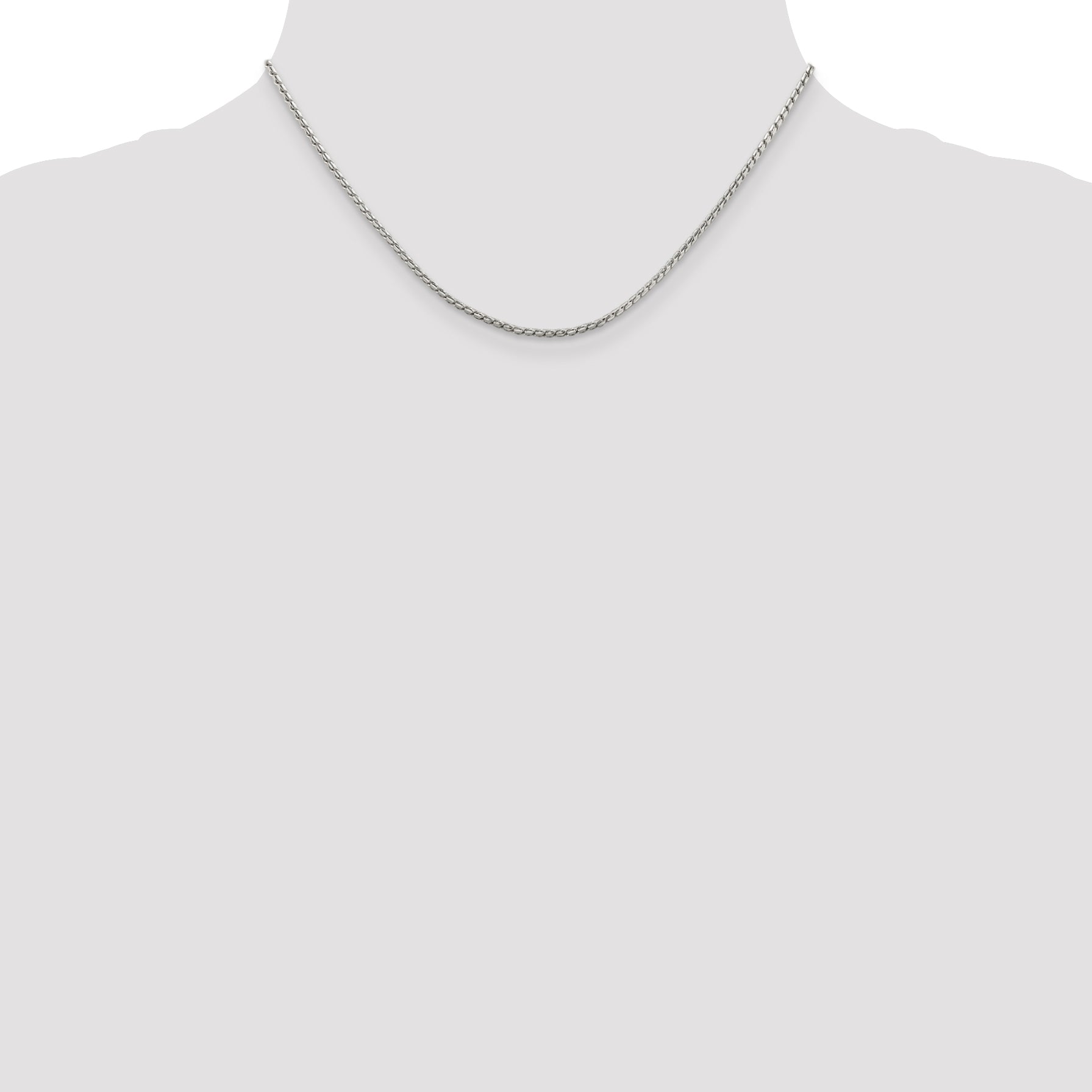 Sophia Jewelers Sterling Silver 925 Franco Chain Necklace Polished Elegance for Women