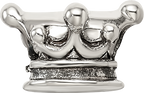 Sterling Silver 925 Kids Jester Hat Bead with Antiqued Finish Solid Craftsmanship