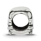 Sterling Silver 925 Kids Bus Bead with Antiqued Finish Solid Cast Design